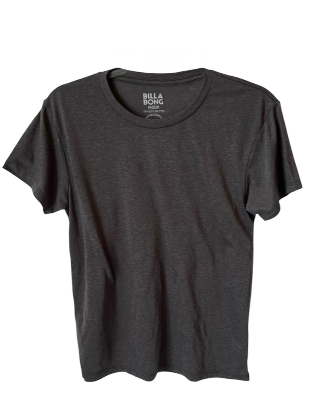 Billabong Black Tiki beach T-Shirt Medium